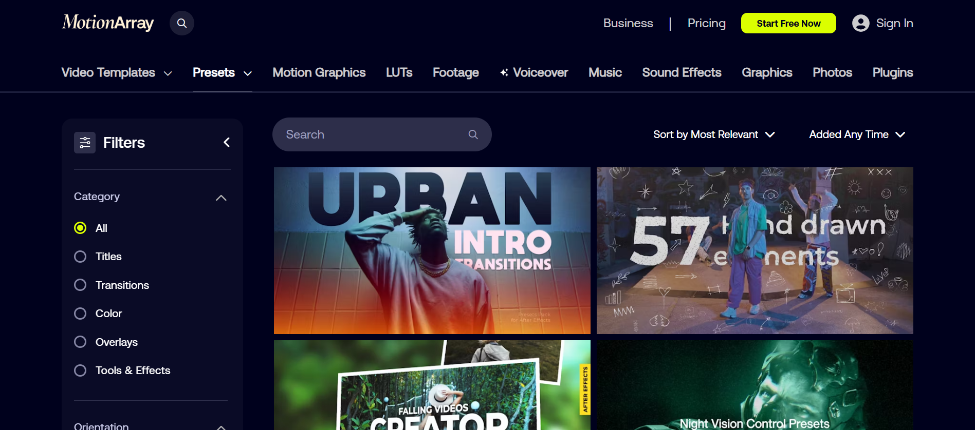 Motion Array - free After Effects templates for logo animation