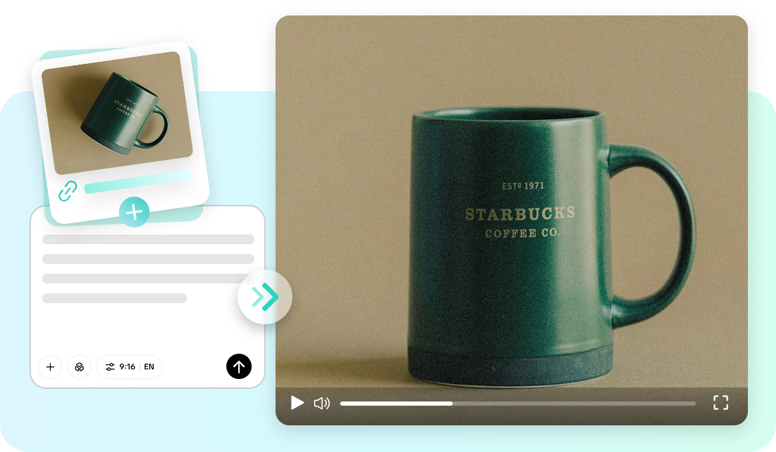 Turn any input into video content