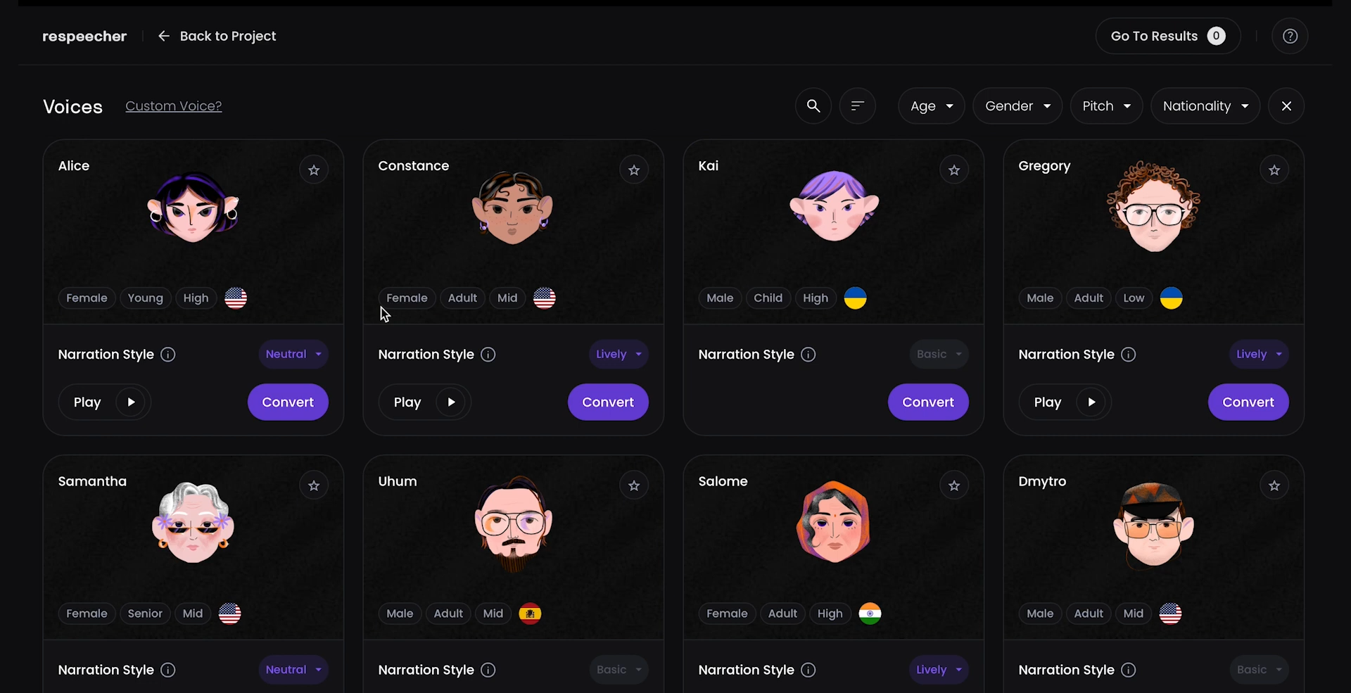 Respeecher's AI voicemail generator