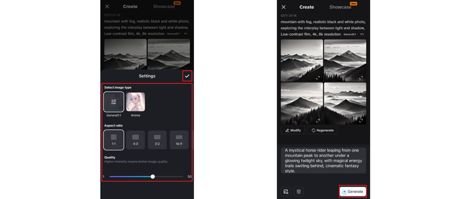Oluşturma ayarlarınızı düzenleyin