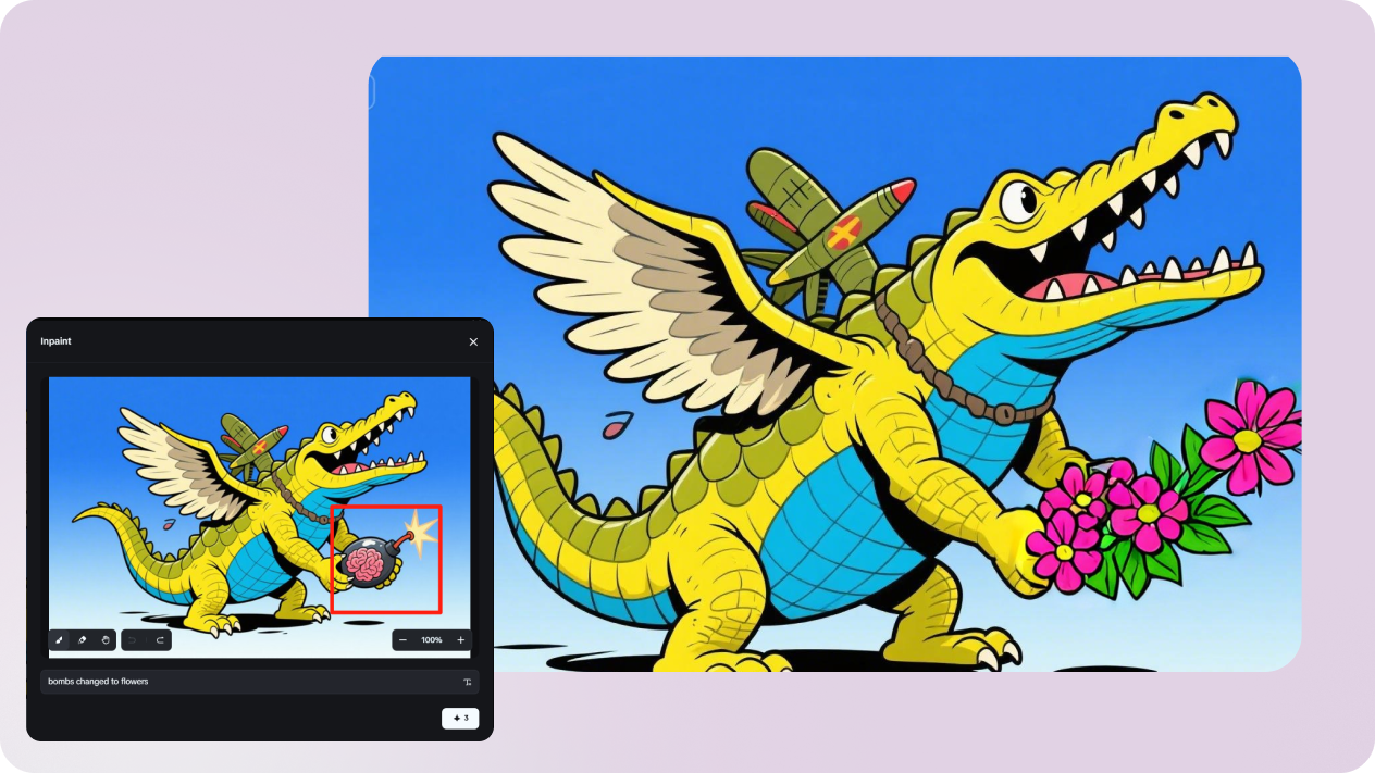 Animales absurdos con idea divertida