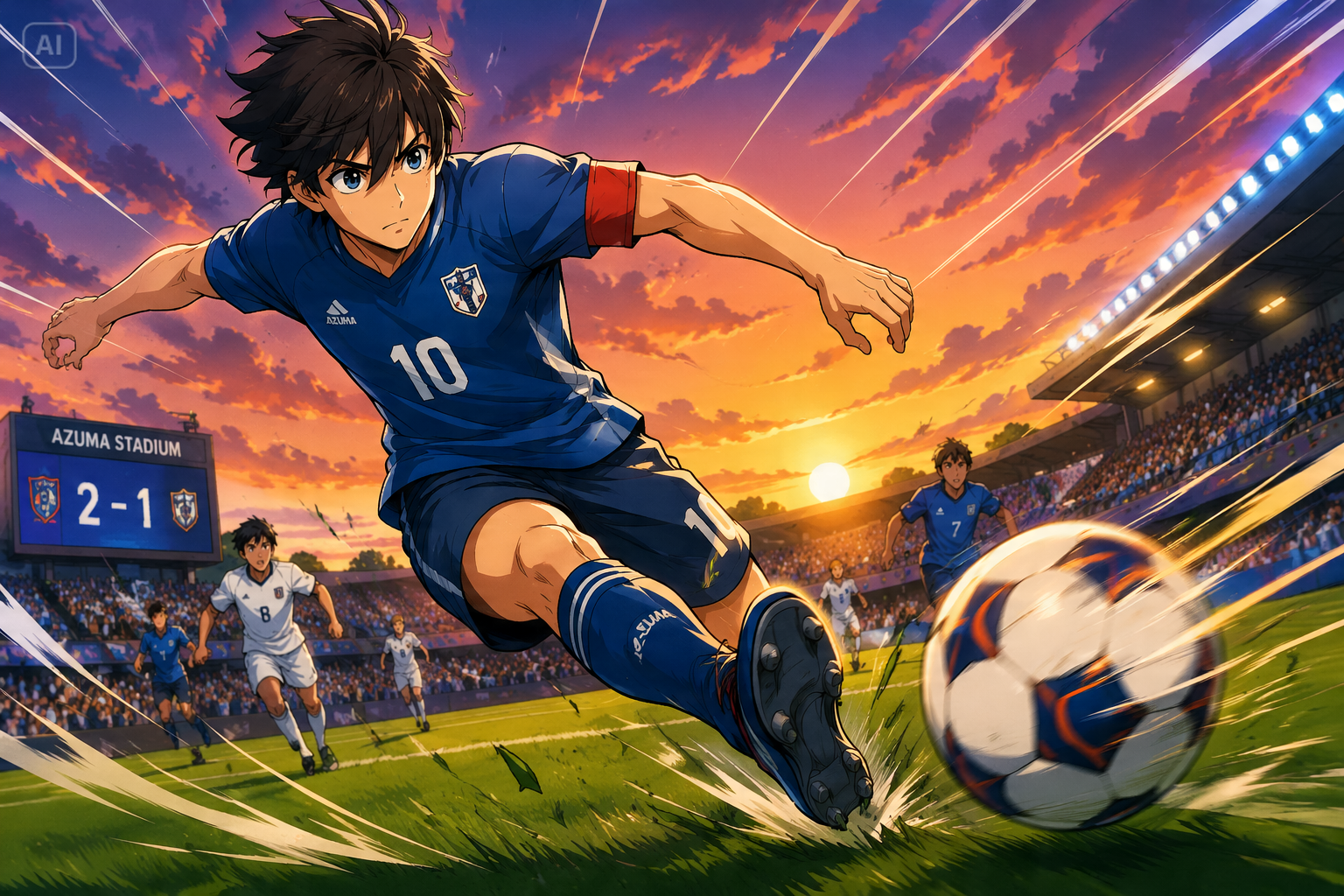 AI anime soccer poster prompt benefits