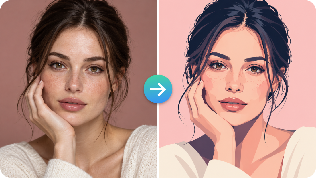 Convert artwork or logos into full-color vectors