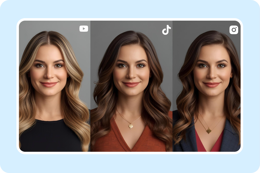 realistische avatar-maker voor branding