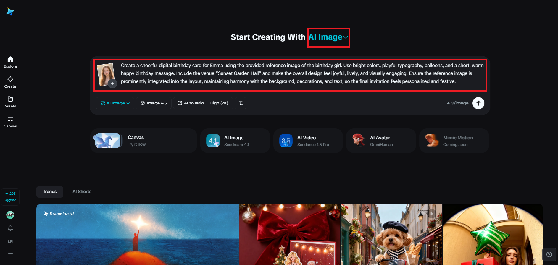 เขียนข้อความแจ้งและเพิ่มภาพอ้างอิง