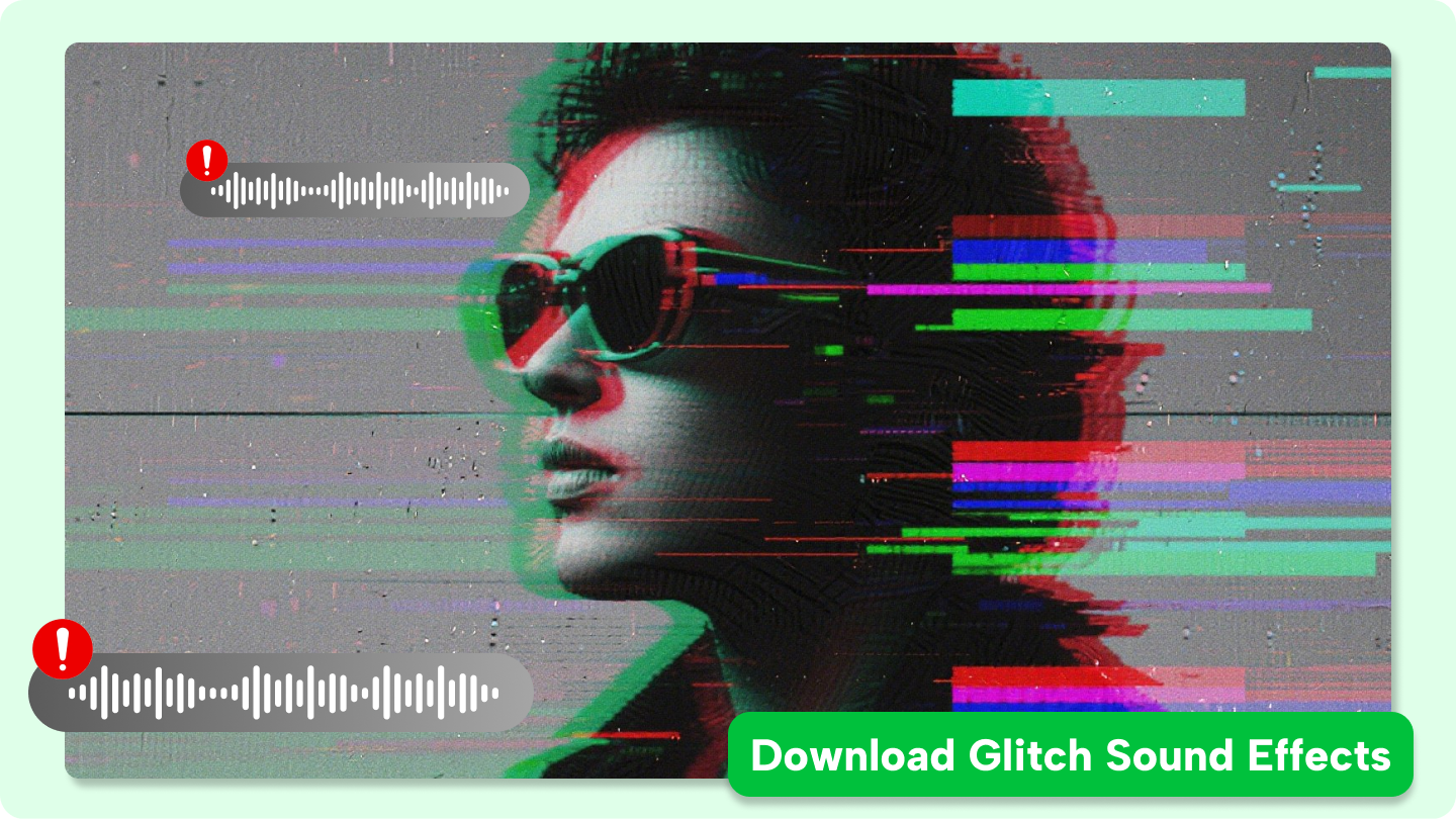 nedladdning av glitch-ljudeffekt