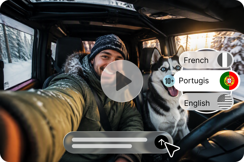 Creați videoclipuri multilingve despre călătorii