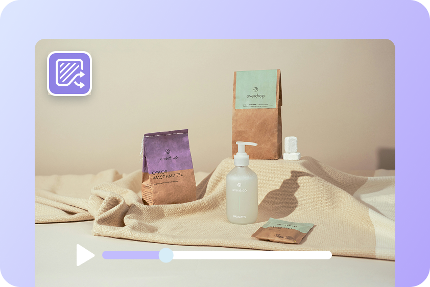 Product reels creation