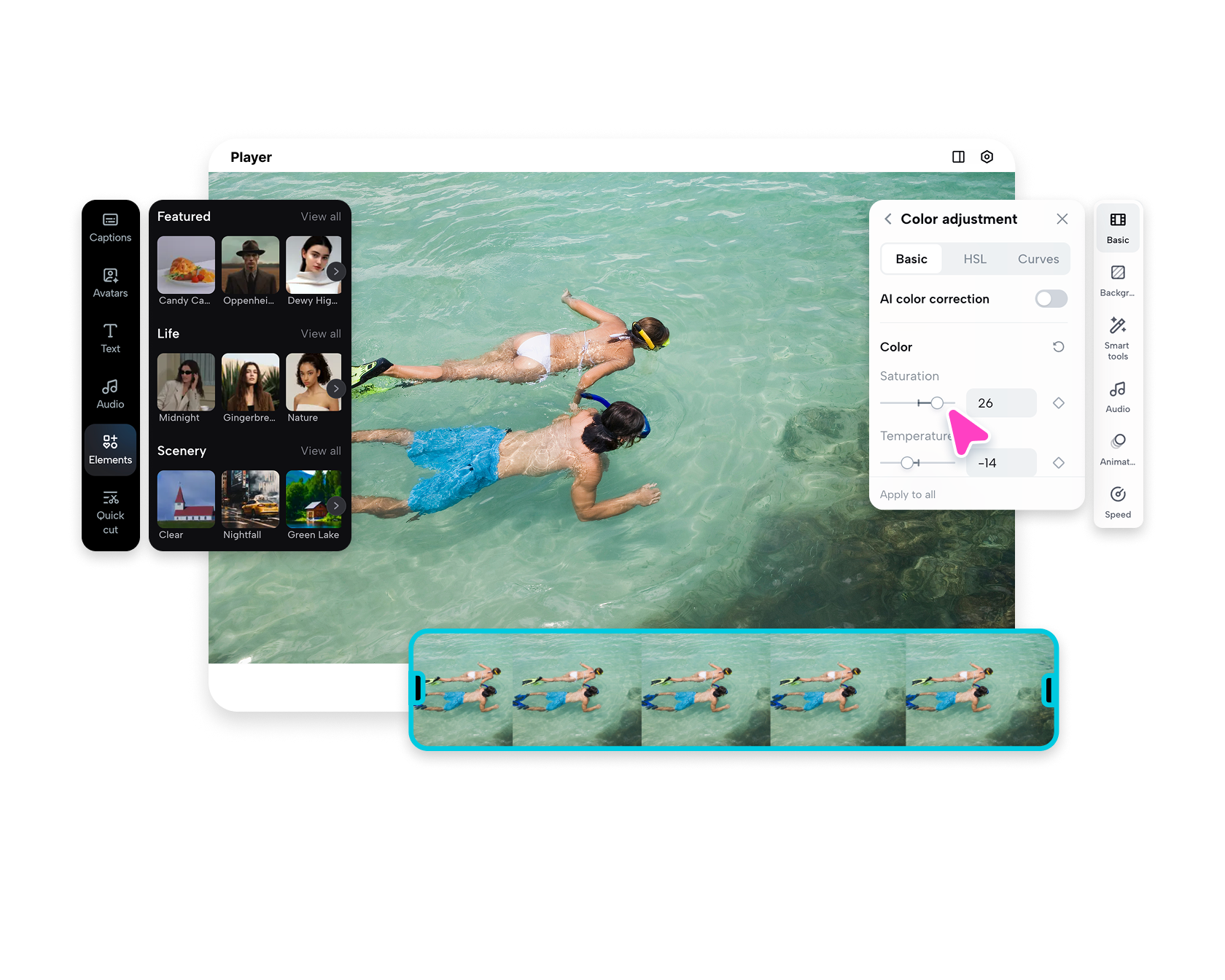 Filter Video Gratis Online