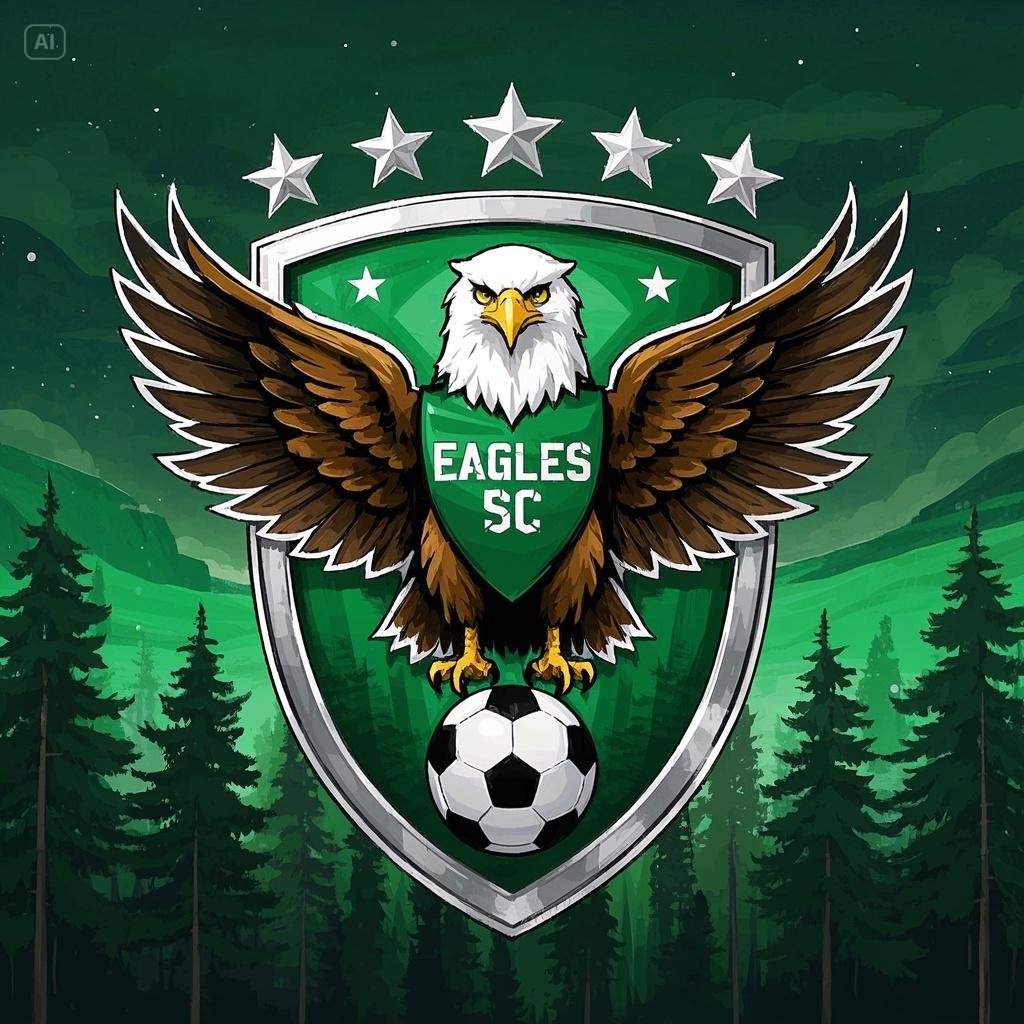 American soccer team crest