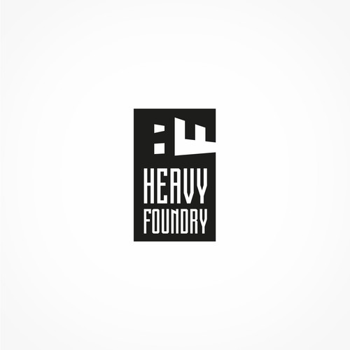Foundry logo with compact monogram initials