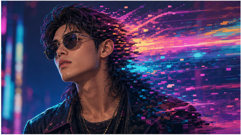 Pixel Art Photo Style Prompt example 3