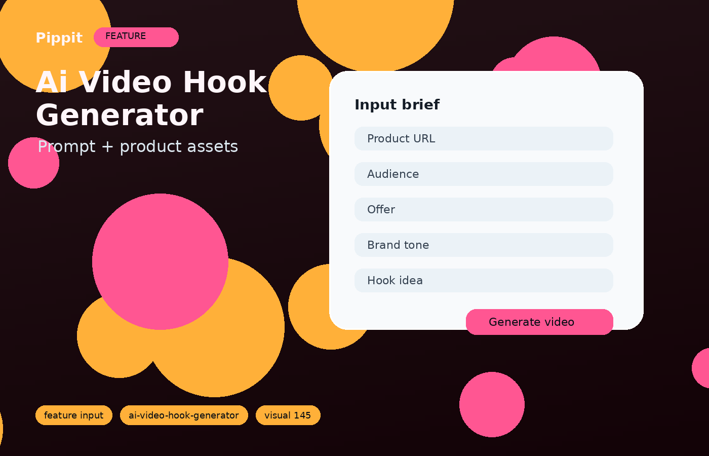 Ai Video Hook Generator turn rough inputs into a ready video direction visual