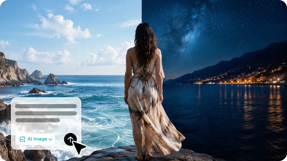Reimagine any photo background with image-to-image 