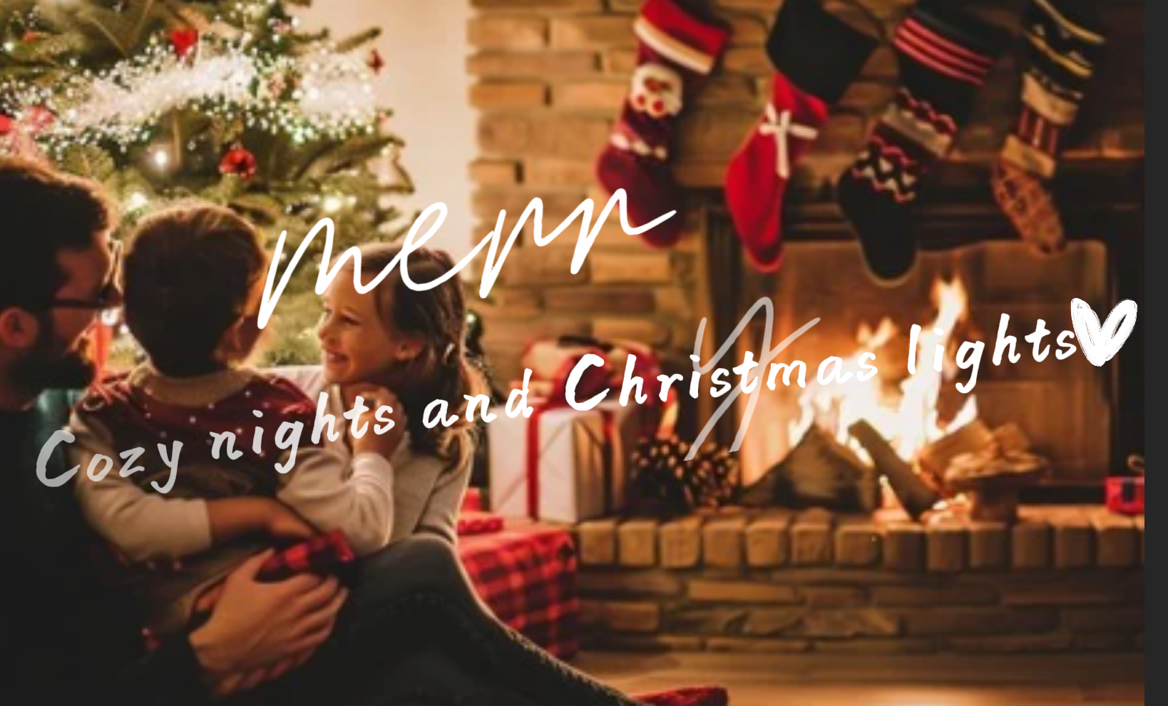 Cute Christmas captions for cozy moments