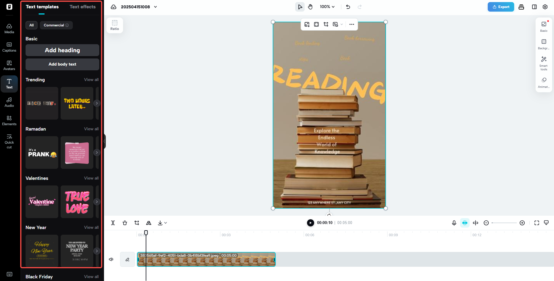 Text & Effects