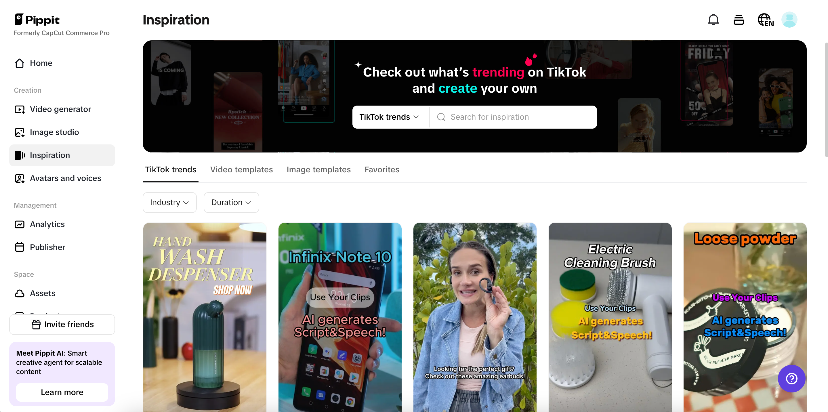 Customizable templates