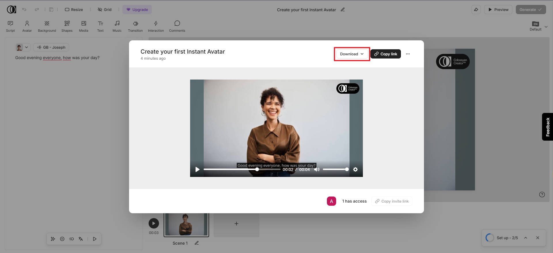 Cómo crear un avatar de IA