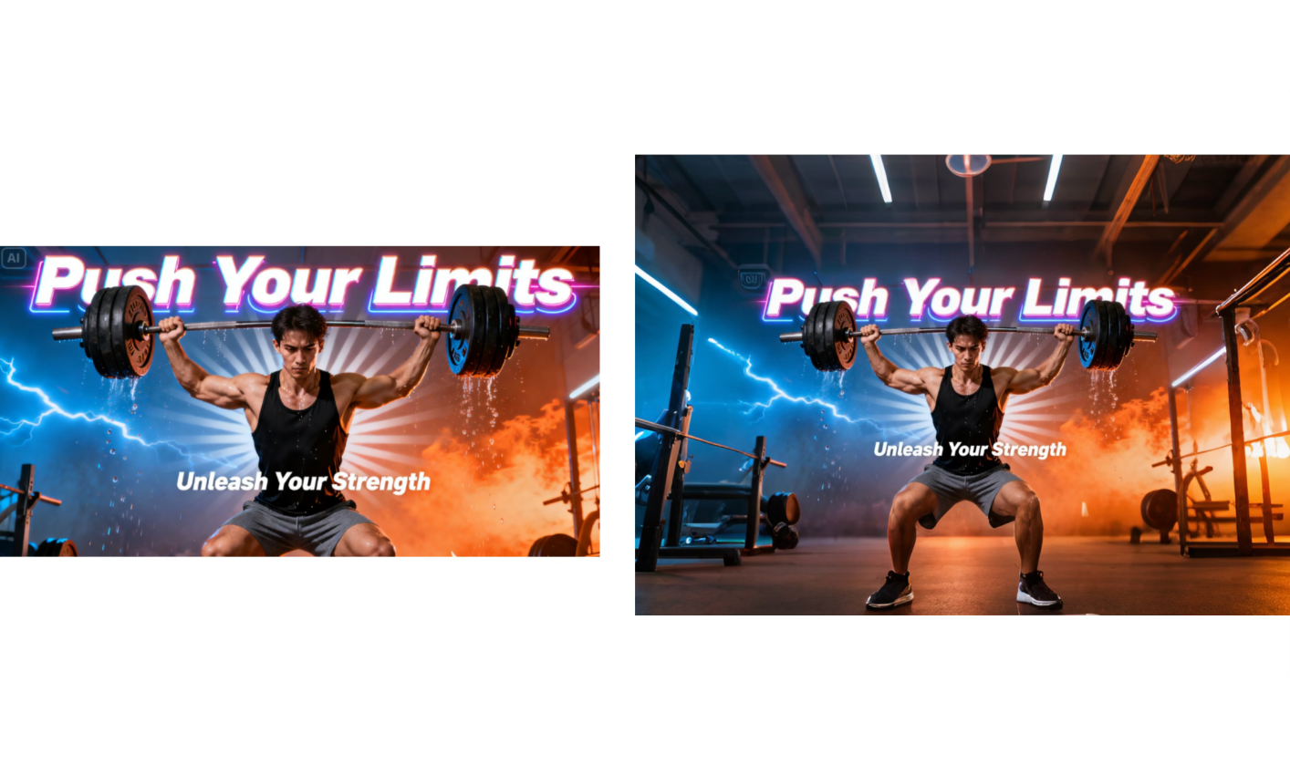 Expand a similar layout using the creative expand feature of Dreamina