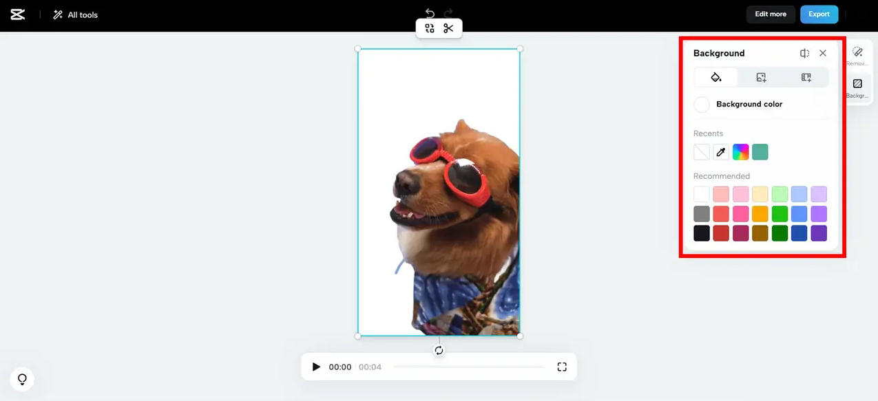 приложение смены фона