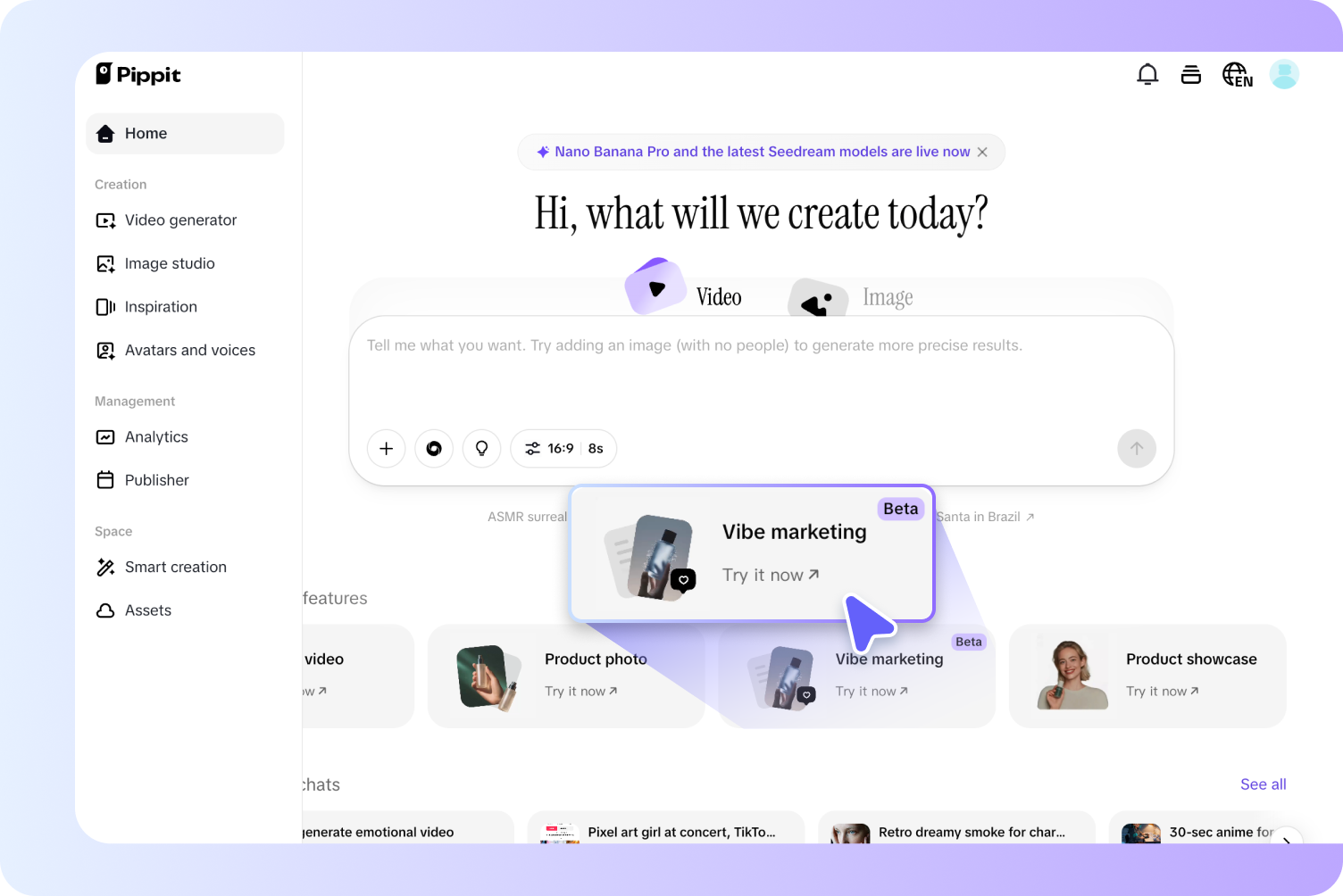 Access the Quick cut tool
