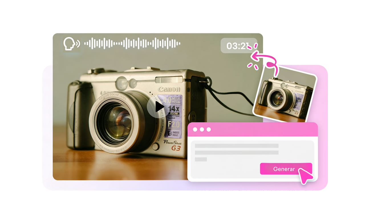 Crea clips con IA en un solo clic