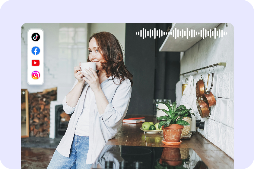 Using AI voice characters in CapCut for social media reels