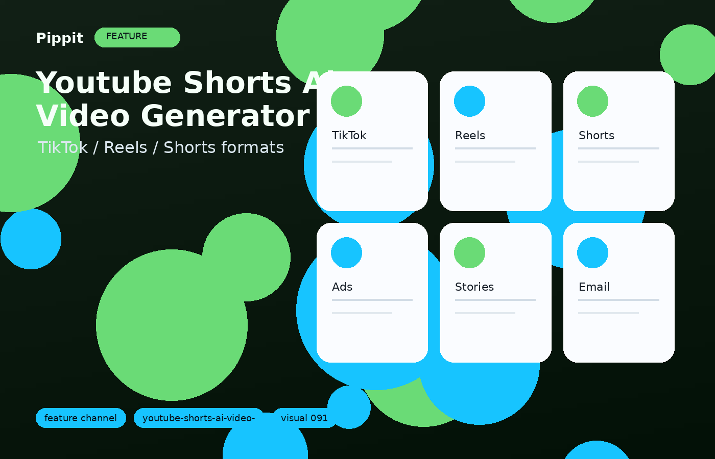 Youtube Shorts Ai Video Generator match the format to the social channel visual