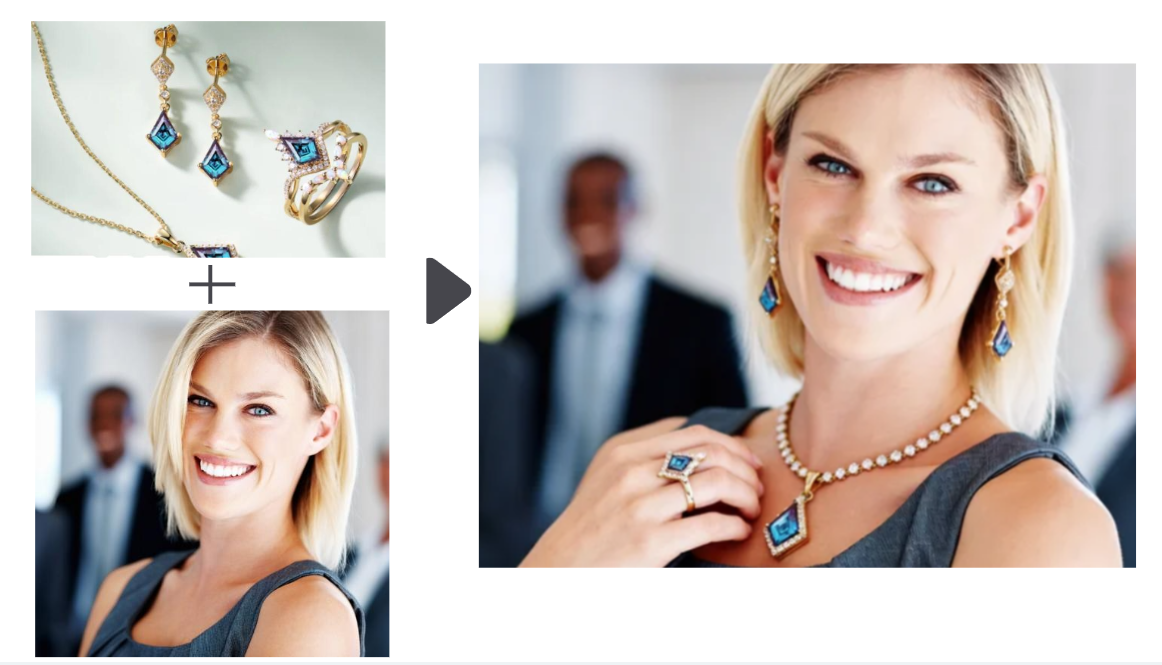 AI jewelry model
