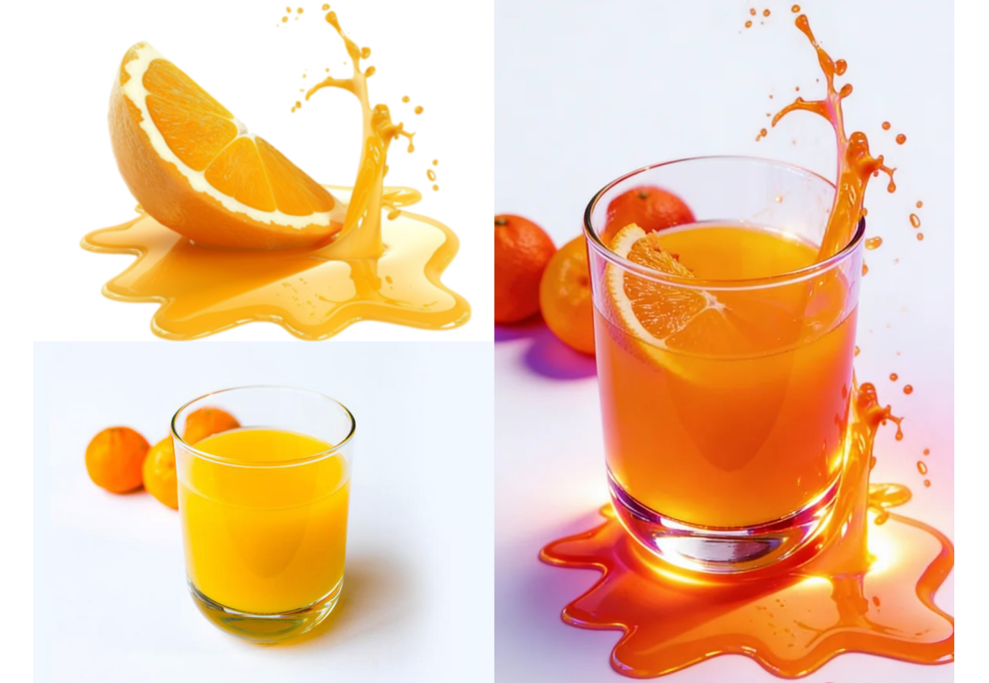 Using multi-image fusion to combine styles and enhance product visuals