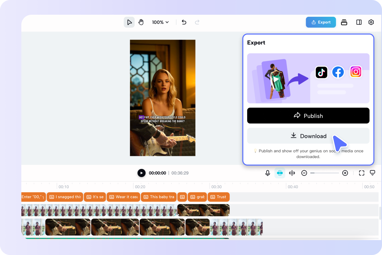 Bagikan &amp; promosikan