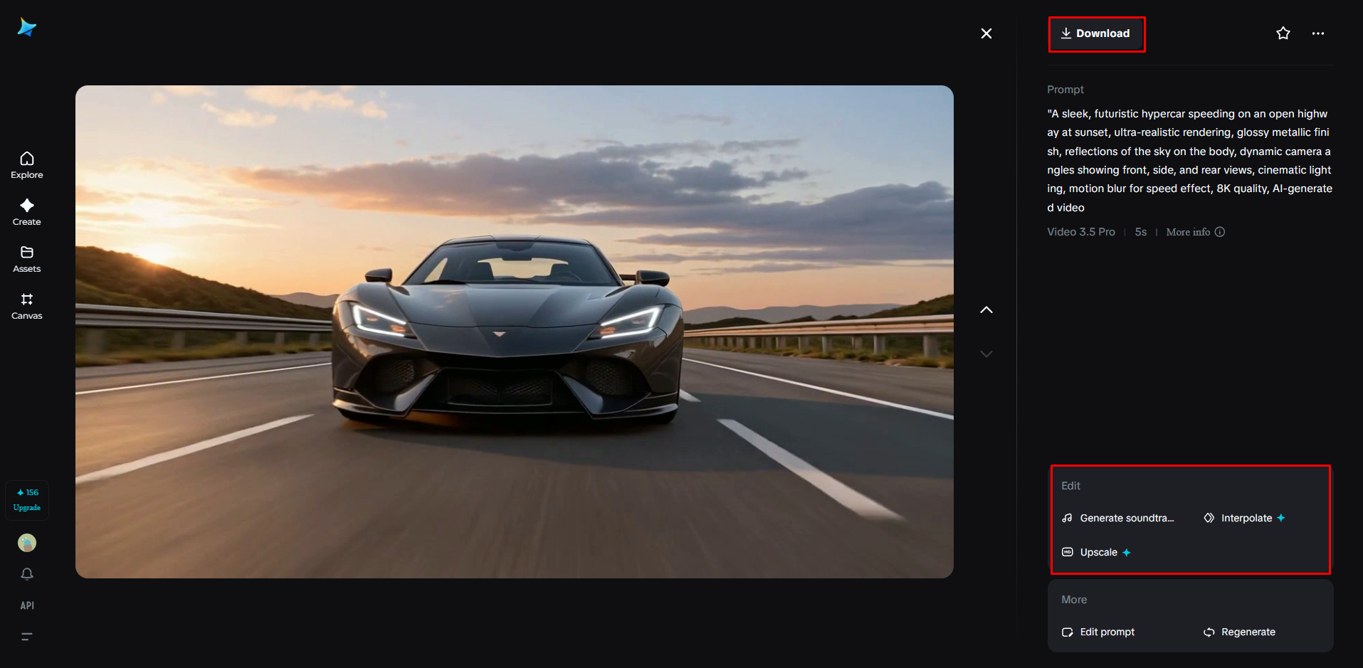 Personaliza y descarga el video