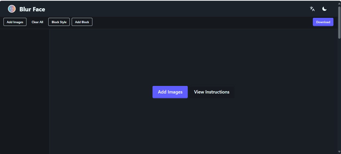 Blur Face - a dedicated blur face app for mobile