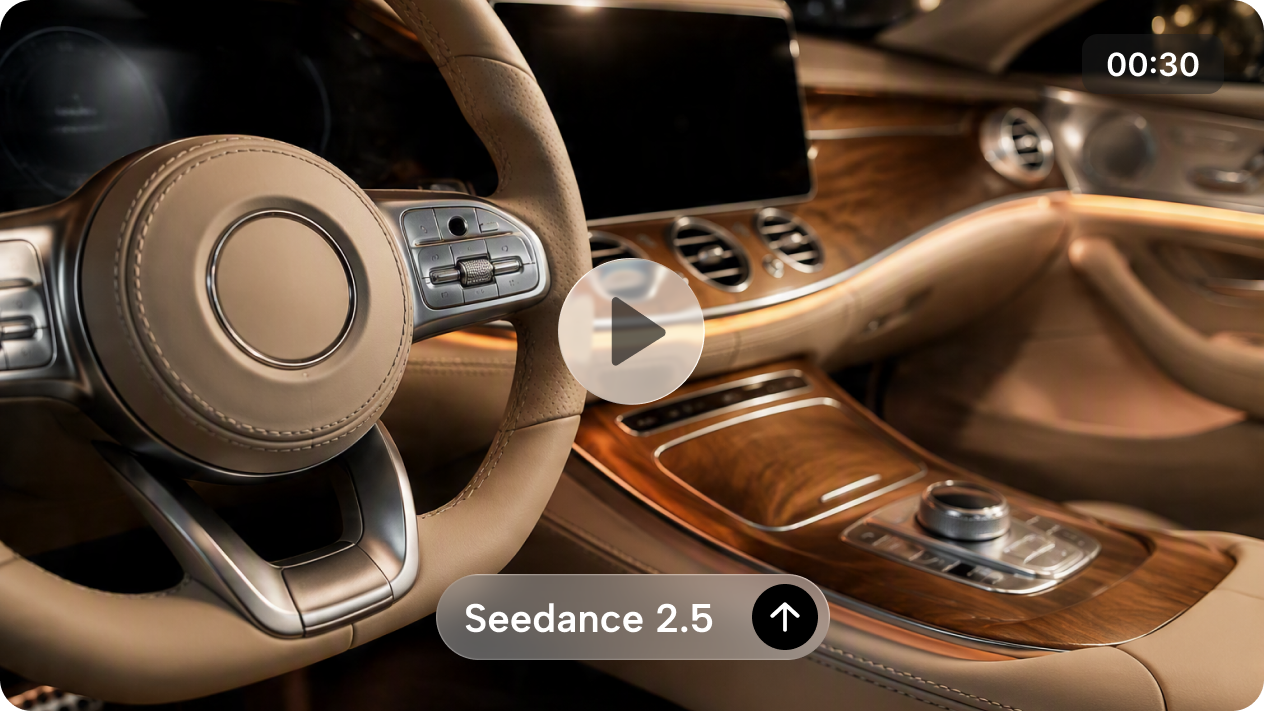 Crie vídeos comerciais longos com Seedance 2.5