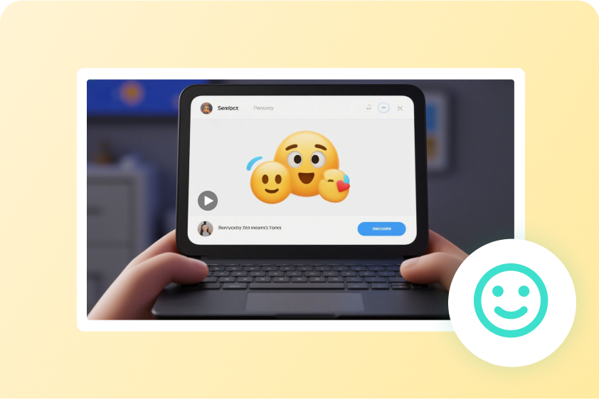 Criador de vídeo meme produtivo
