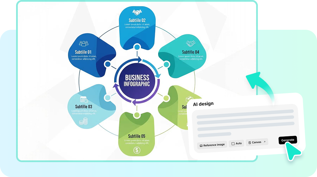 Bring infographic ideas into designs