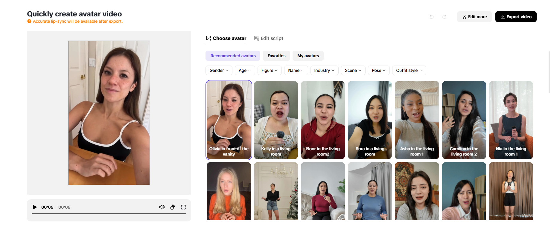 Dê voz à sua marca com avatares de IA