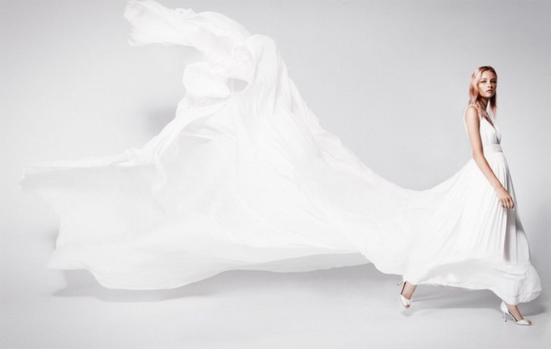 Fashion and editorial images - an example of high key fashion photography
