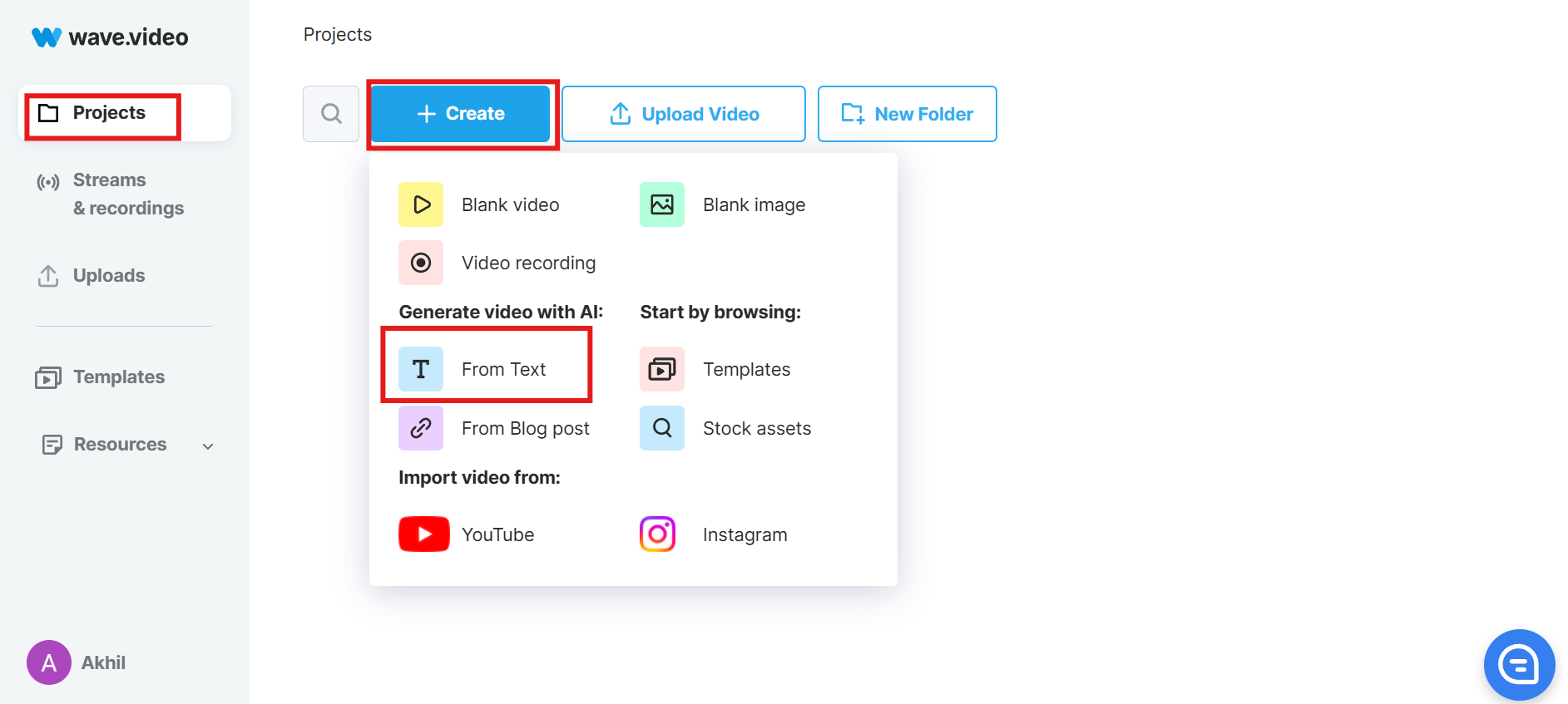 Öffnen Sie den Konverter und starten Sie ein neues Projekt.