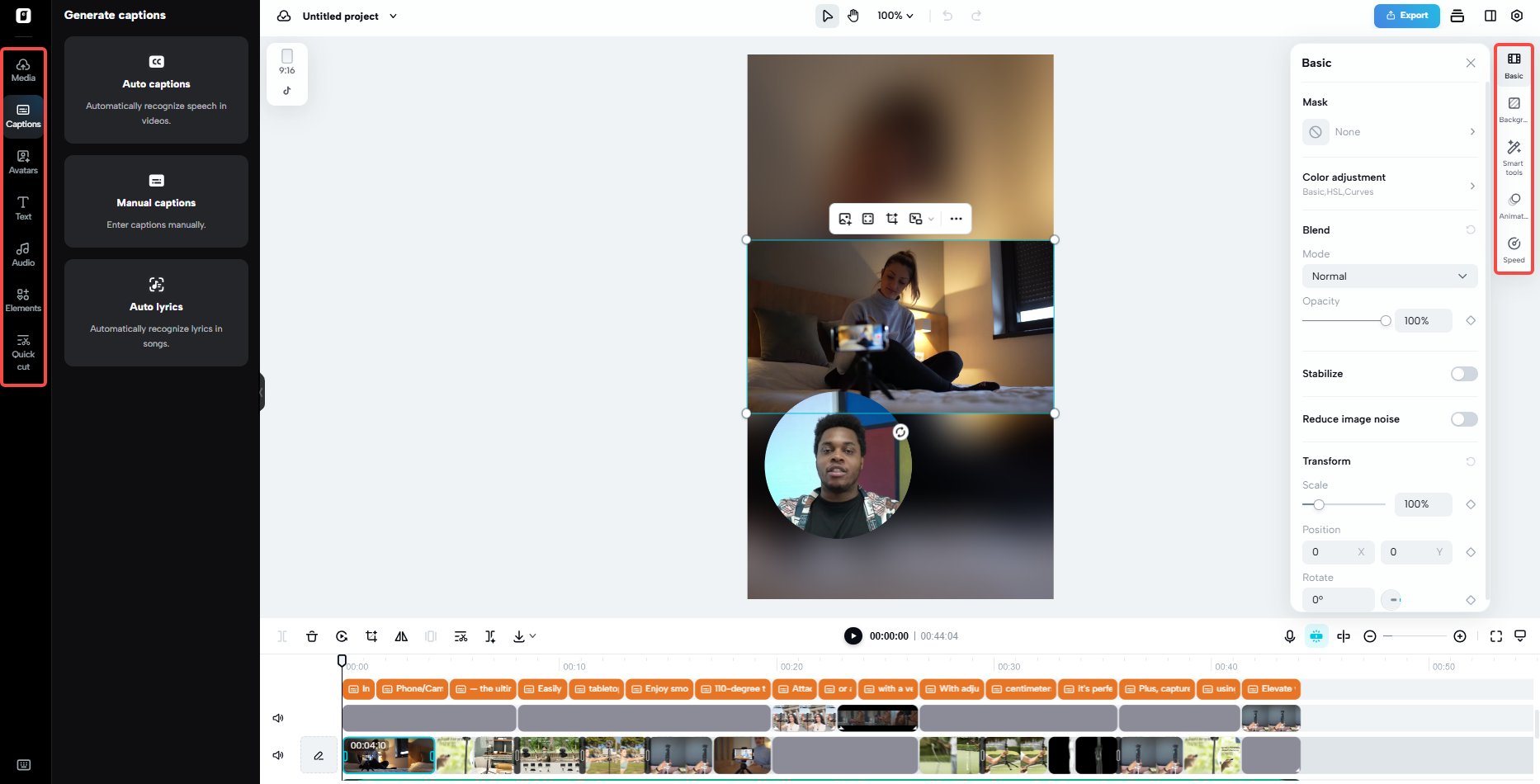 Video editor