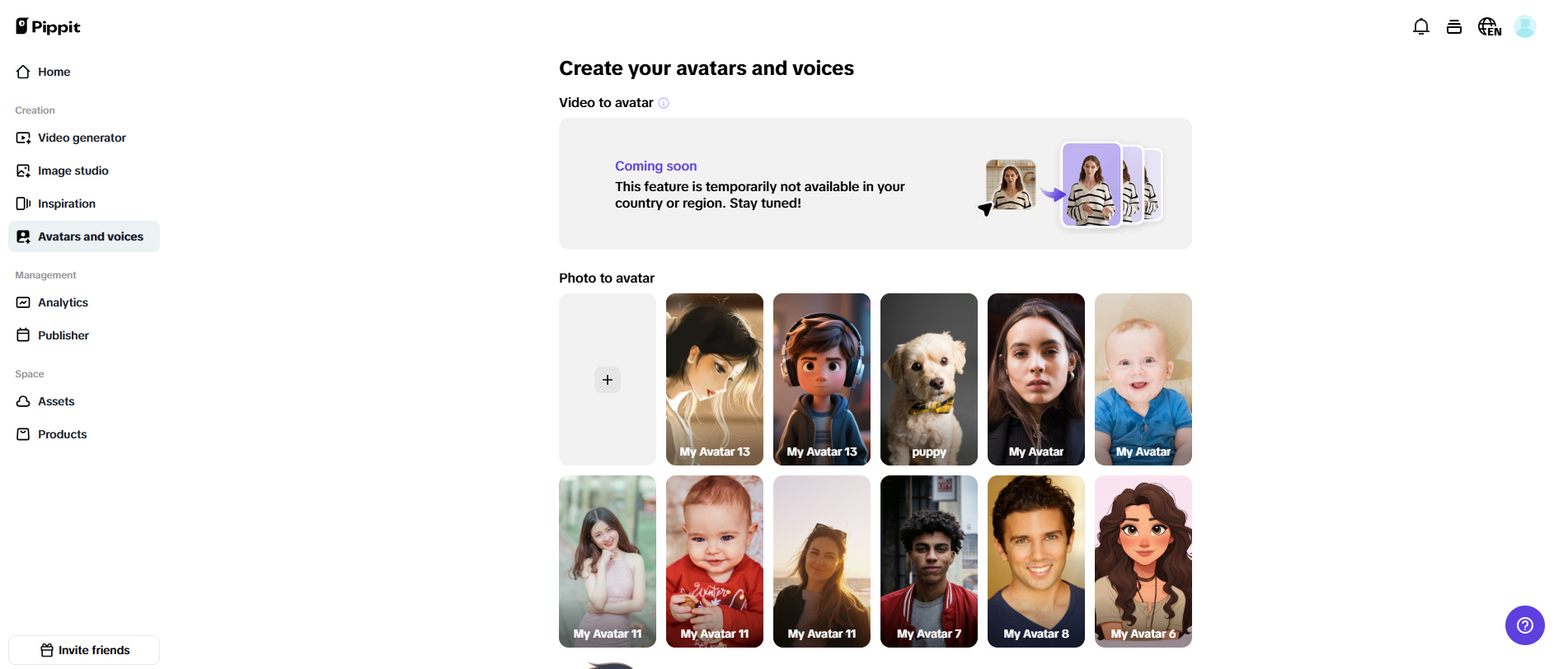 Create digital human
