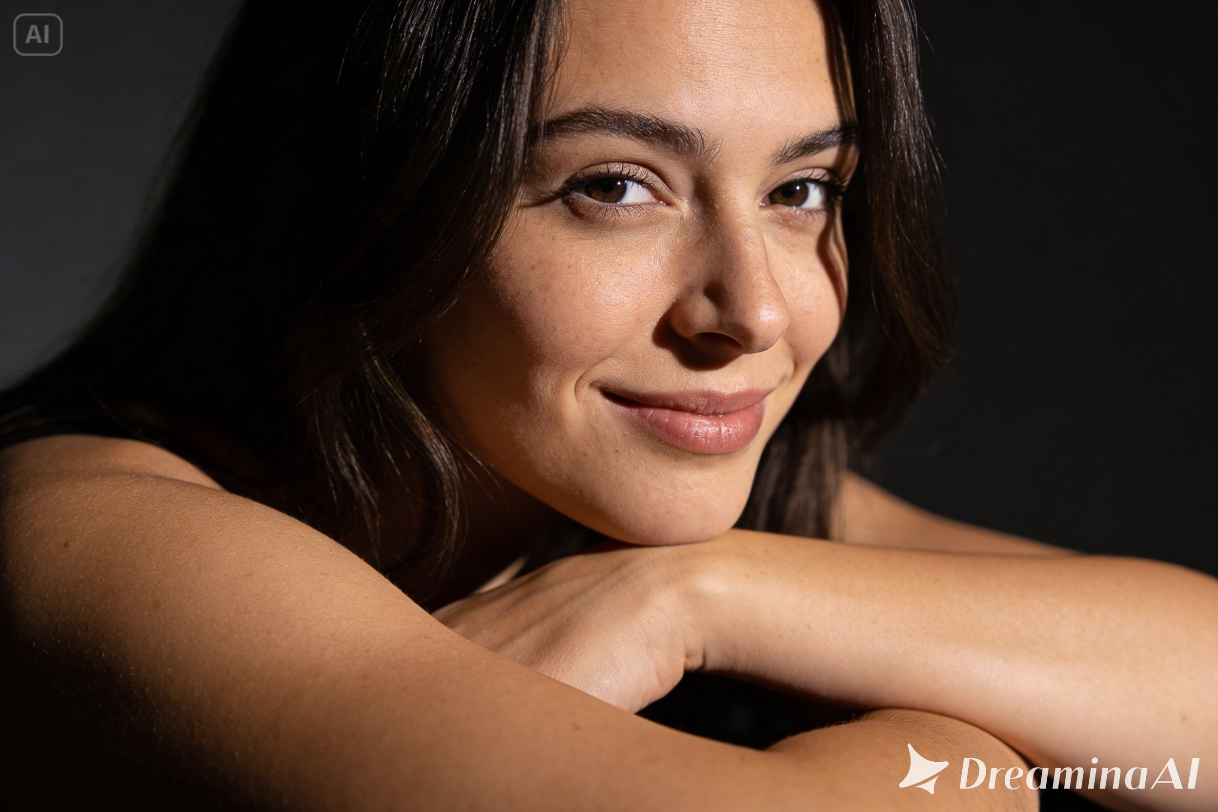 Portret de iluminare în buclă