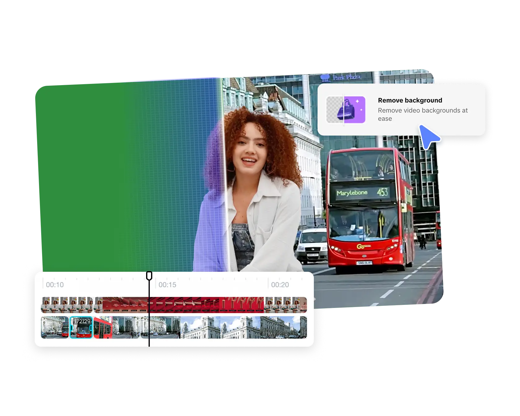 AI 배경 바꾸기 배경 합성