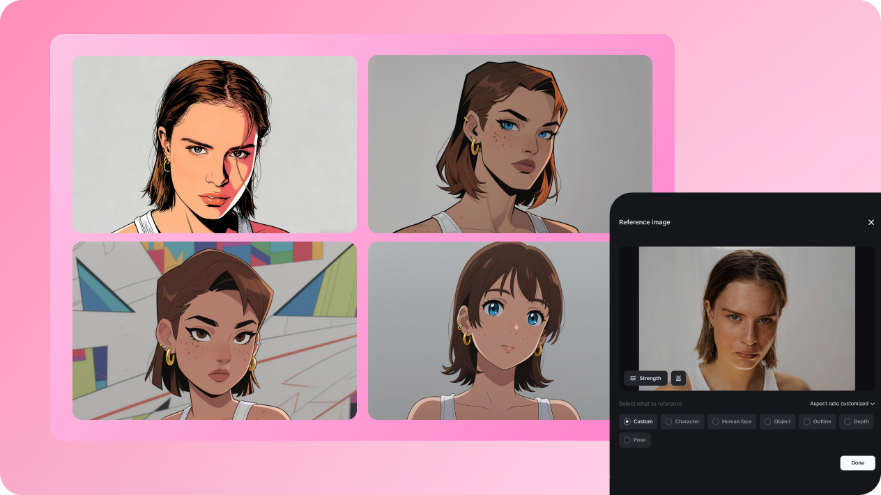  AI anime generated