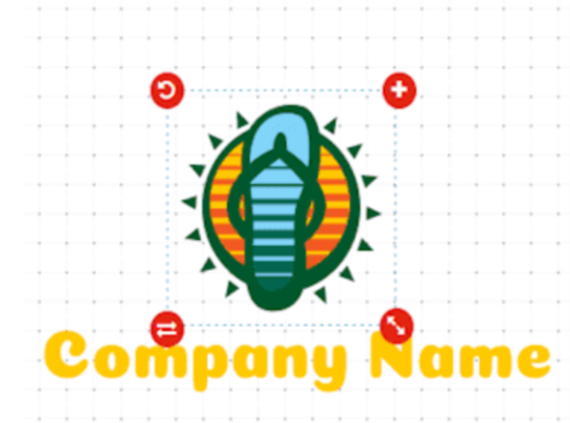 Sticking to colors for free logo design for clothing