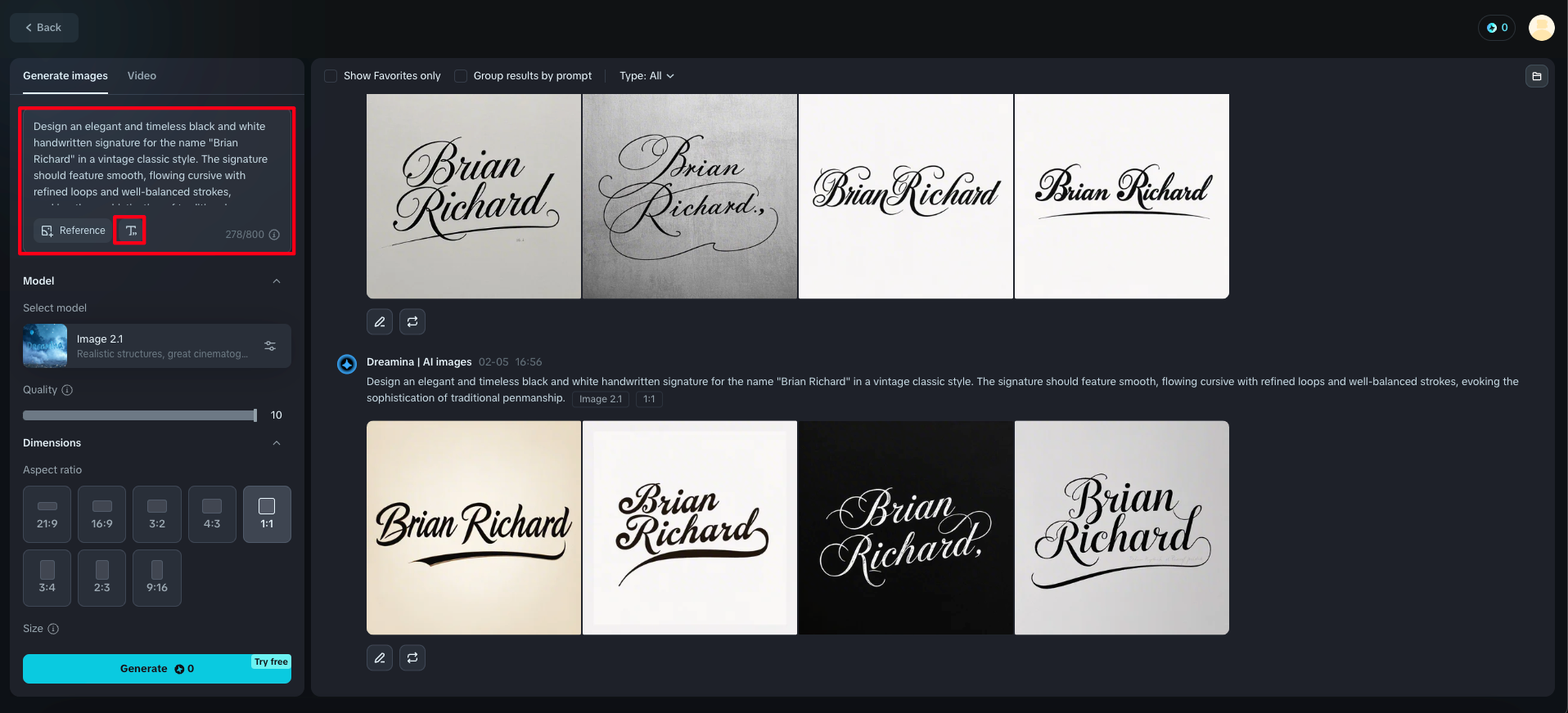 signature maker ai