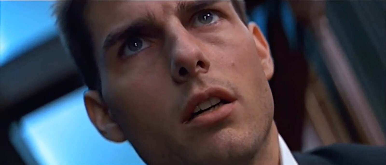 Close-up Dutch angle shot