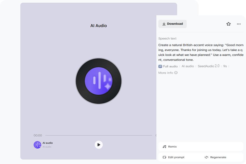 Perhalusi, edit, eksport dan gunakan audio anda