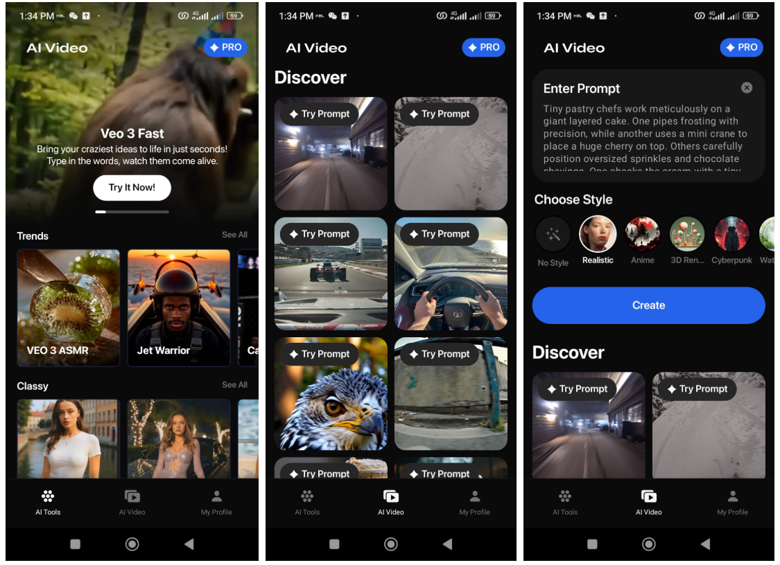 AI Video - Free AI video generator from text with no sign-up required
