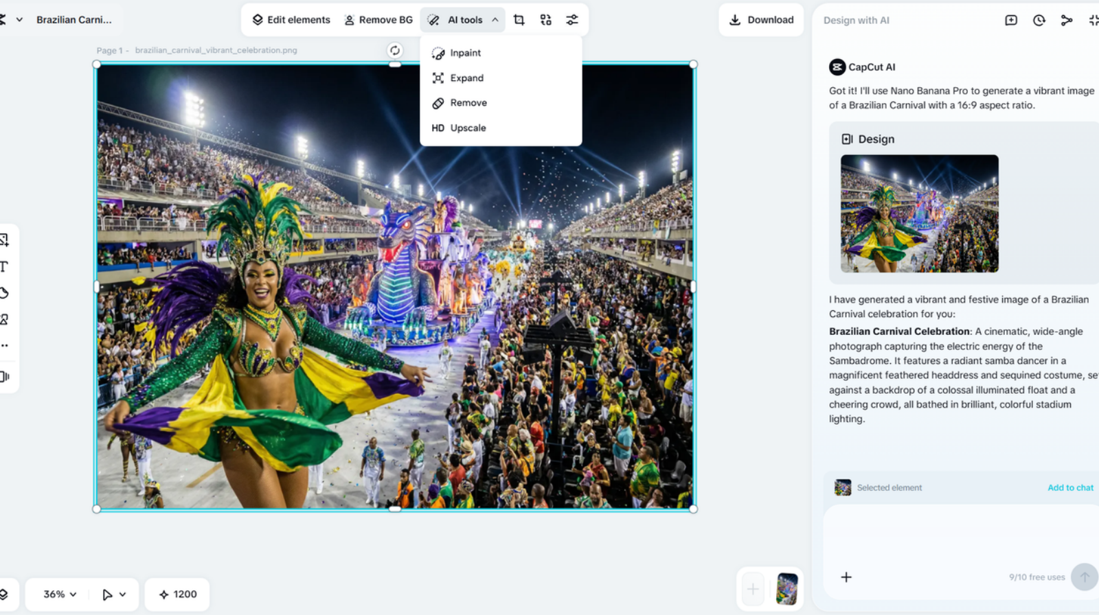 Crie ou Edite sua Imagem com IA